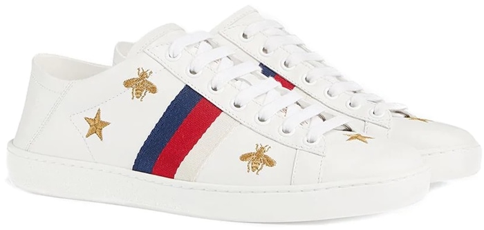 GUCCI Ace sneaker with bees and stars