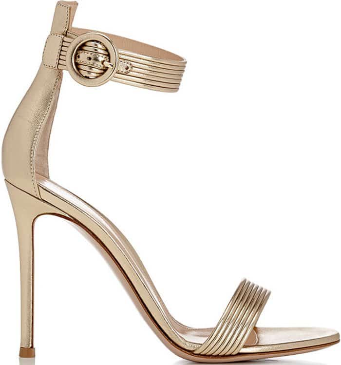 Gianvito Rossi "Baiadera" Ankle-Strap Sandals