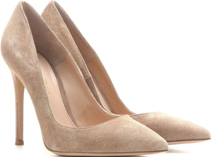 Gianvito Rossi Suede Pumps