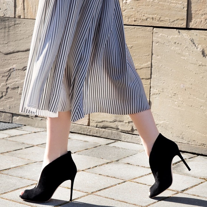 Gianvito Rossi's Signature Vamp Ankle Boots