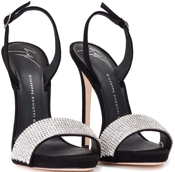 Giuseppe Zanotti Coline crystal 110mm sandals