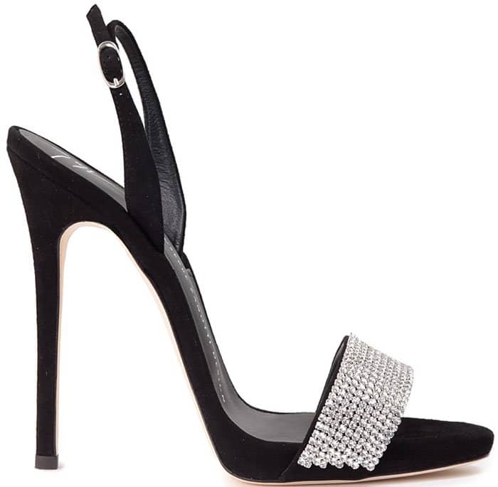 Giuseppe Zanotti Coline crystal 110mm sandals