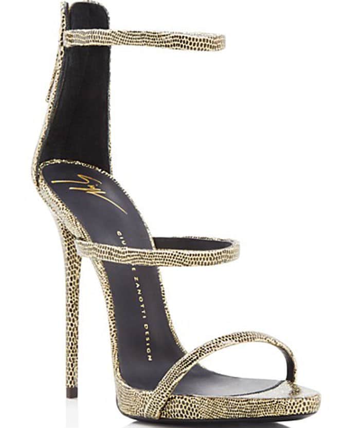 Giuseppe Zanotti Coline Glitter Sandals