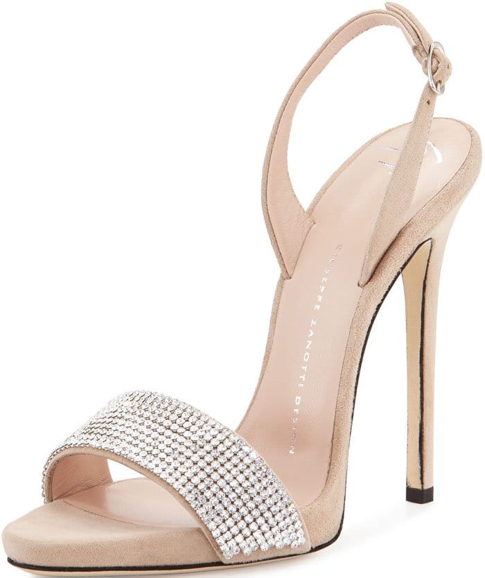 Giuseppe Zanotti Coline crystal 110mm sandals