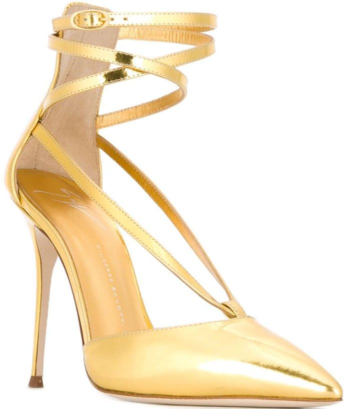 Giuseppe Zanotti "Maryjane" Strappy Pumps