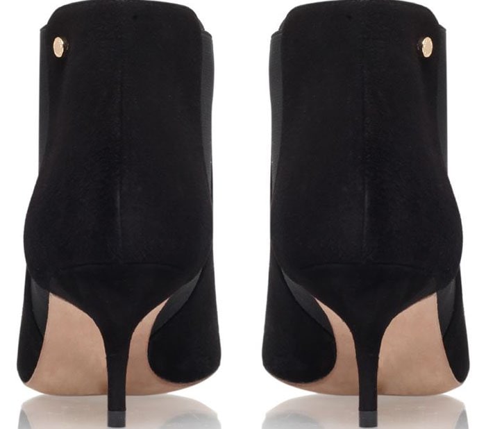 Kurt Geiger "Ezra" Suede Ankle Boots