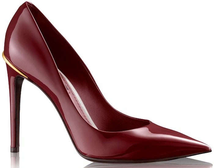 Louis Vuitton "Eyeline" Pump in Bordeaux