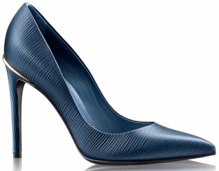 Louis Vuitton "Eyeline" Pump in Indigo