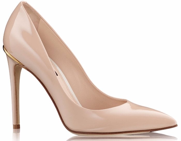 Louis Vuitton "Eyeline" Pump in Nude