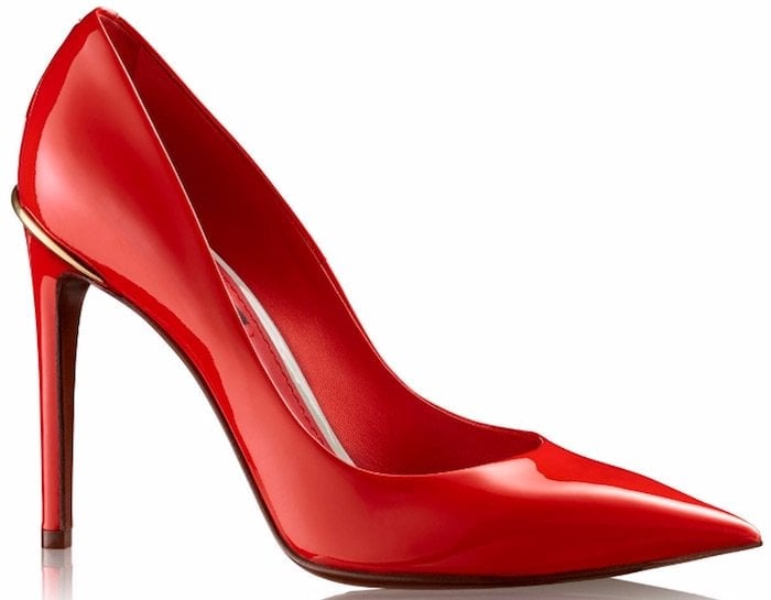 Louis Vuitton "Eyeline" Pump in Rouge