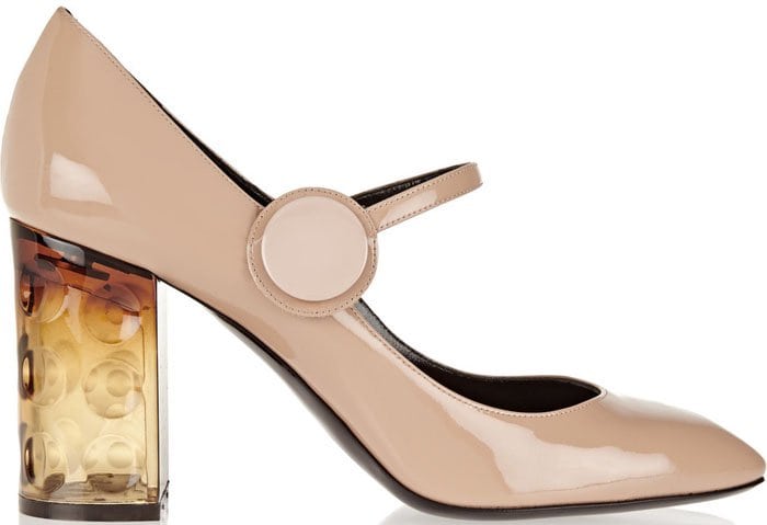 Nude Nicholas Kirkwood "Carnaby" Mary Jane Pumps