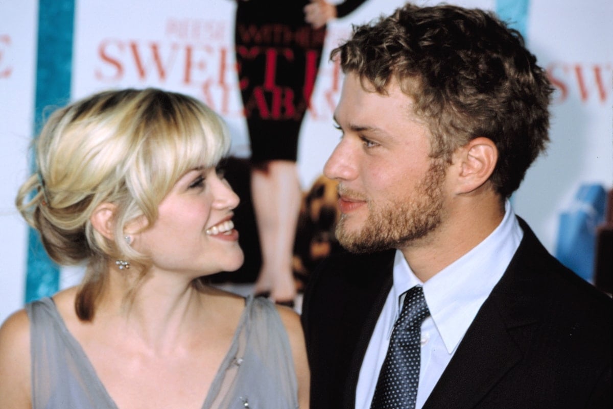 Reese Witherspoon with her husband Ryan Phillippe at the world premiere of Touchstone Pictures' Sweet Home Alabama