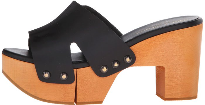 Robert Clergerie Cetri Clog Sandals Black