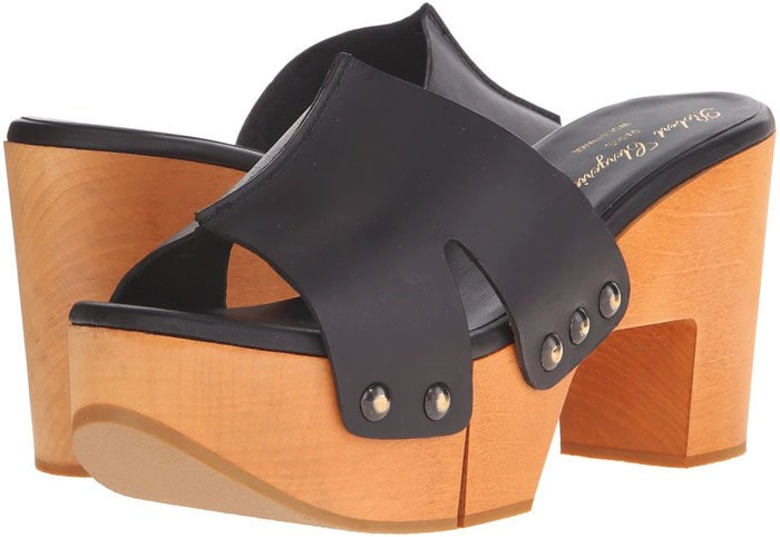 Robert Clergerie Cetri Clog Sandals Black