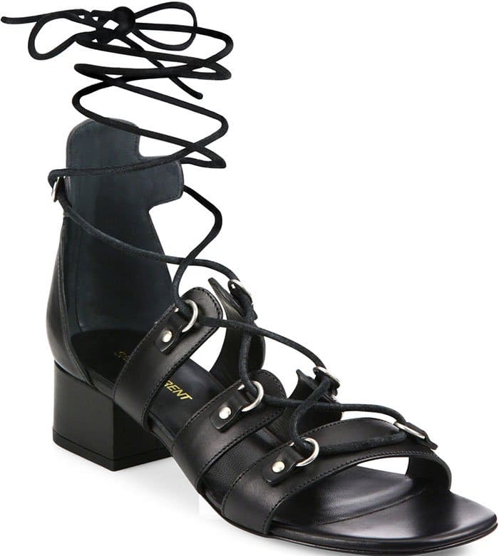 Saint Laurent Babies Gladiator Sandals