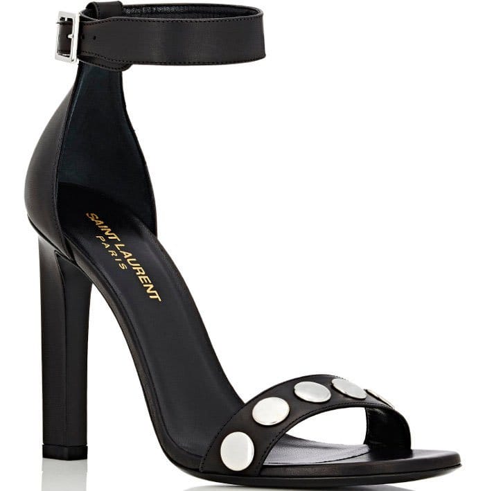 Saint Laurent "Grace" Ankle-Strap Sandals