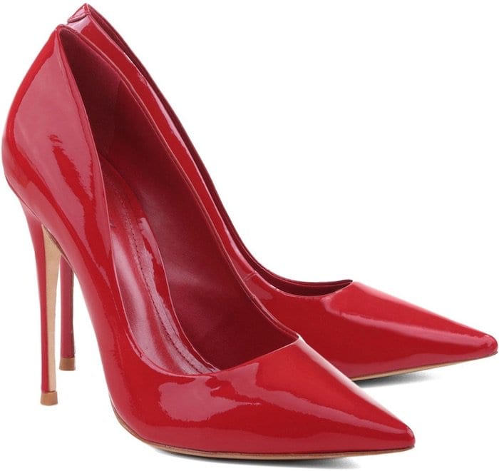 Schutz Red Court Shoes2