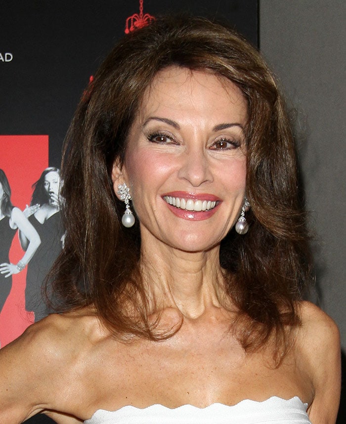 Susan Lucci wears her hair down at the "Devious Maids" season four premiere