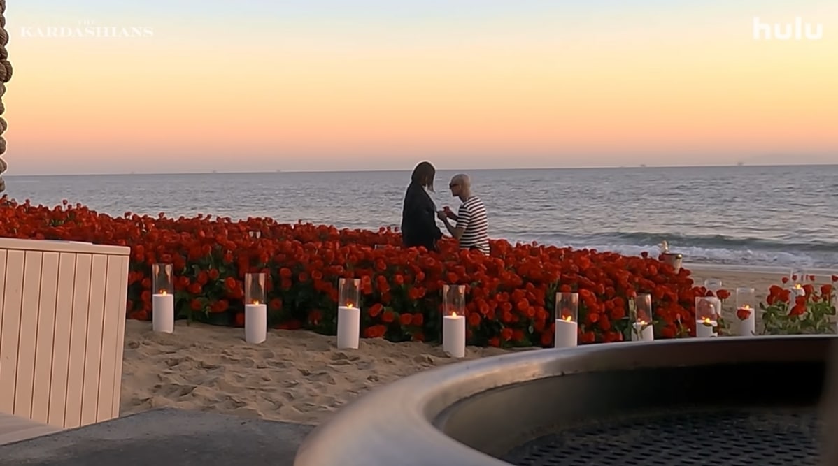 Travis Barker proposed to Kourtney Kardashian at the Rosewood Miramar resort in Montecito