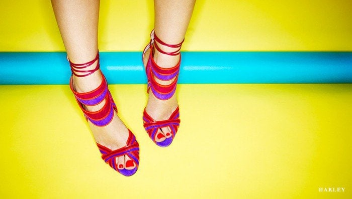 Brian Atwood "Harley" sandals as shown in the Spring/Summer 2016 lookbook