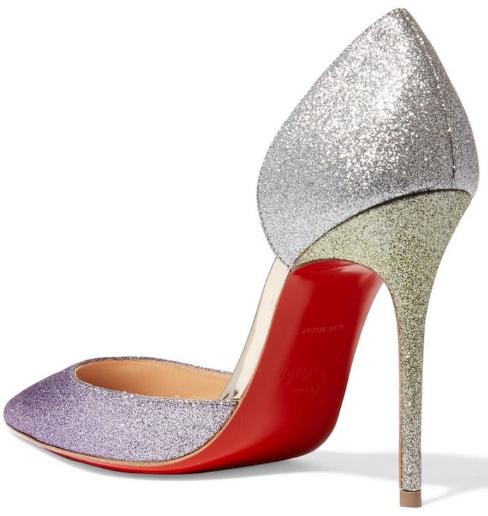 Christian Louboutin Iriza dégradé glittered pumps2