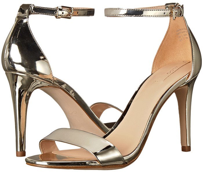 ALDO Cardross Ankle-Strap Sandals Gold