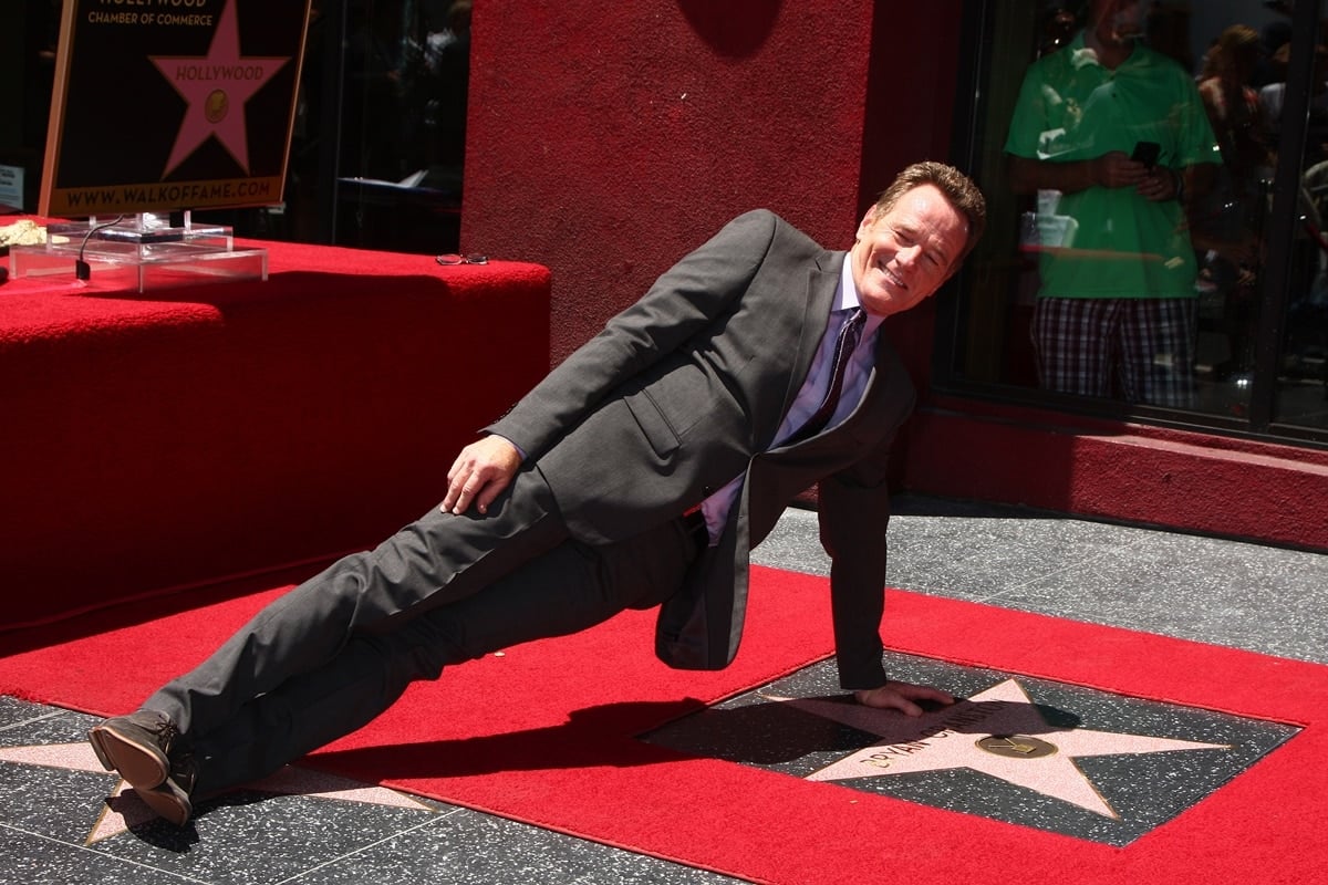 Award-winning actor Bryan Cranston was honored with the 2,502nd star on the Hollywood Walk of Fame