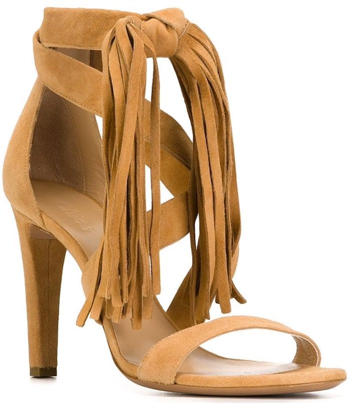 CHLOÉ Fringed Detail Sandals