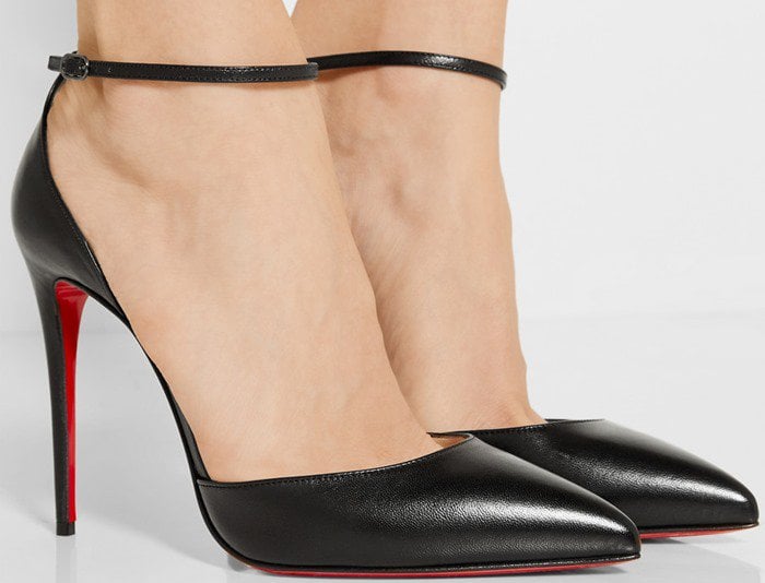 Christian Louboutin "Uptown" Pumps Black Leather