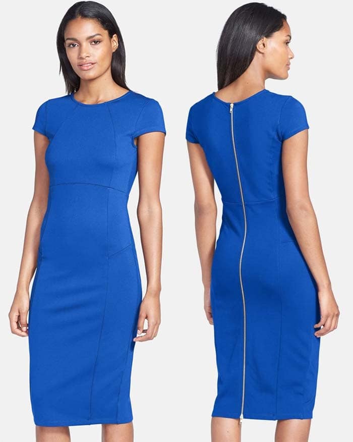 Felicity & Coco Seamed Pencil Dress