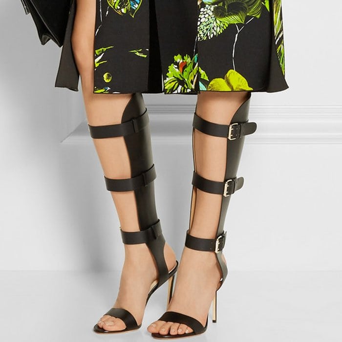 Francesco Russo Buckled Leather Sandals