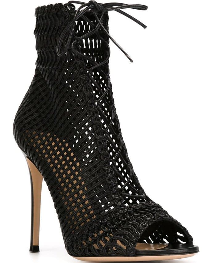 Black Gianvito Rossi "Marnie" Ankle Boots