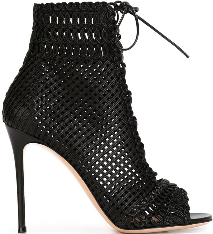Black Gianvito Rossi "Marnie" Ankle Boots