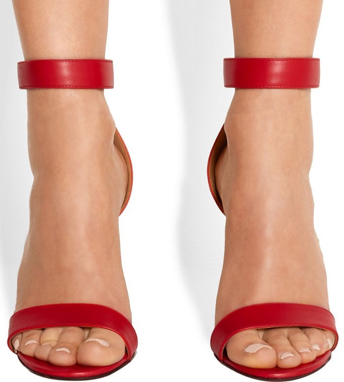 Red Givenchy "Retra" Leather Sandals