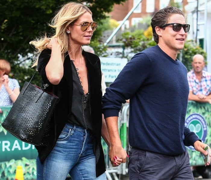 Heidi Klum and boyfriend Vito Schnabel