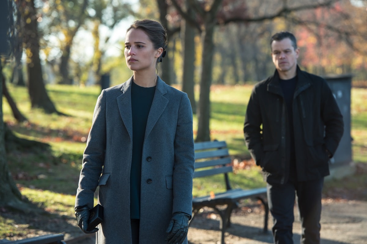 Matt Damon played Jason Bourne, while Alicia Vikander played CIA cyber operations specialist Heather Lee in the movie Jason Bourne