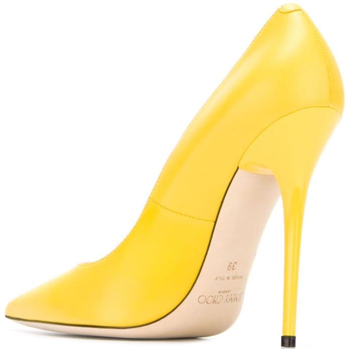 Sunny Yellow Jimmy Choo "Anouk" Pumps