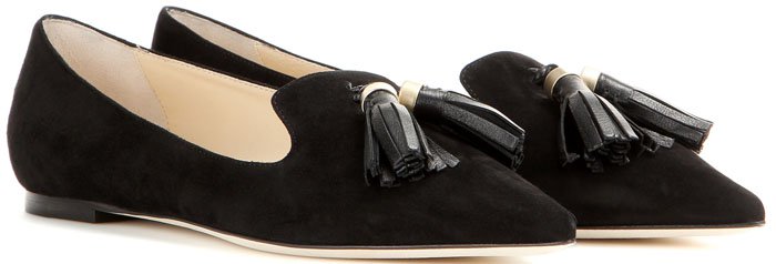 Jimmy Choo Gabby Tasseled Flats