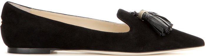 Jimmy Choo Gabby Tasseled Flats