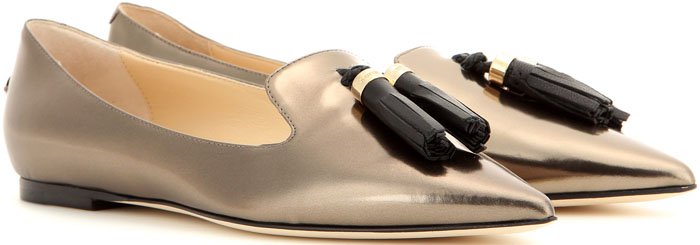 Jimmy Choo Gabby Tasseled Flats