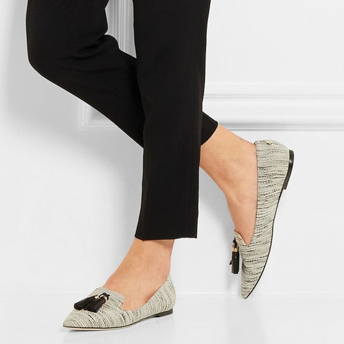 Jimmy Choo Gabby Tasseled Flats