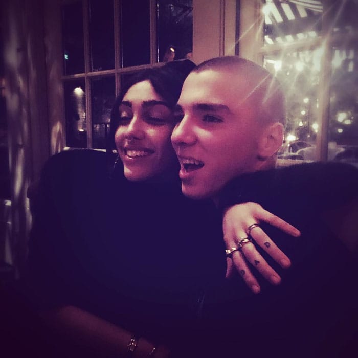 Lourdes Leon and Rocco Ritchie spend time with their mother over dinner