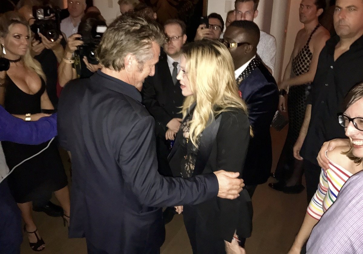 Sean Penn and Madonna attend An Evening of Music, Art, Mischief, and Performance to benefit Raising Malawi presented by Madonna