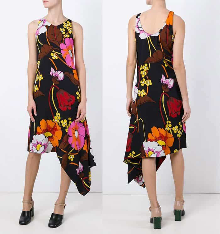 Marni Melodia Flower Print Dress