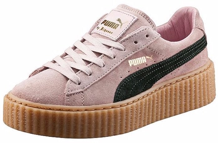 Puma by Rihanna Creepers in Coral Cloud Pink Ultramarine Green