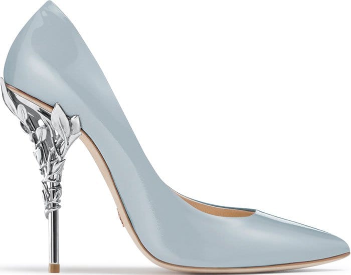 Ralph & Russo Eden pumps skye blue patent