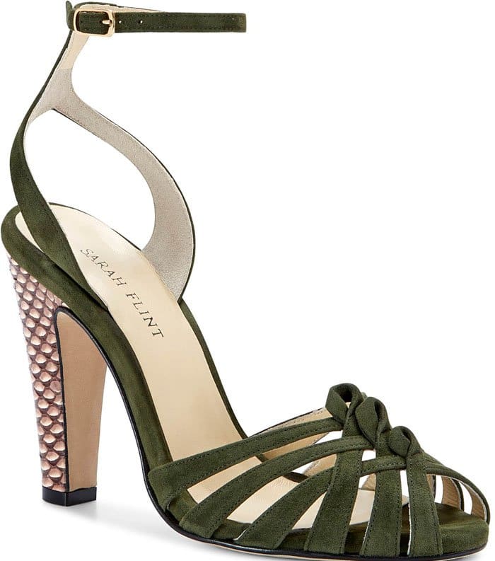 Sarah Flint Tara Green Sandals