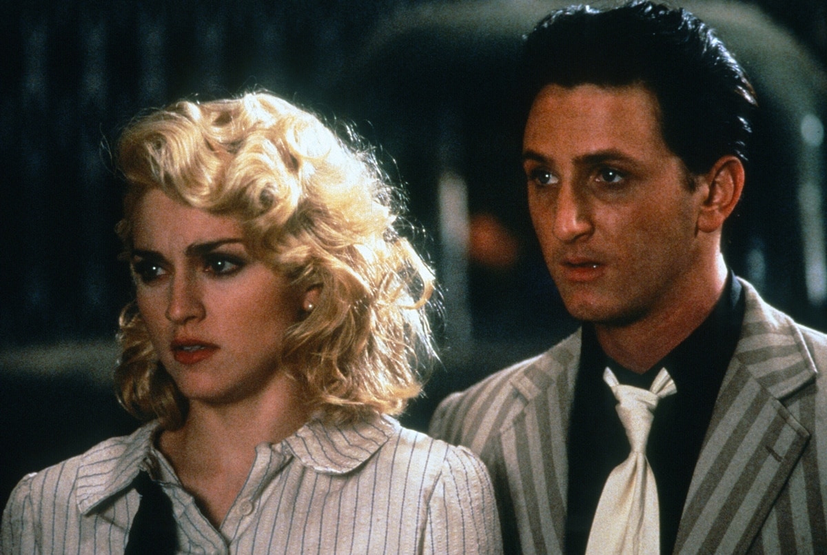 Sean Penn as Glendon Wasey and Madonna as Gloria Tatlock in the 1986 adventure comedy film Shanghai Surprise