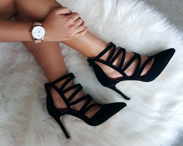 Sole Society "Shayley" Caged Pumps