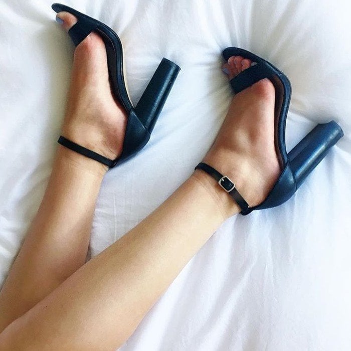 Steve Madden Carrson Black Sandals